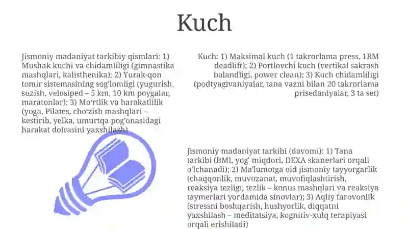 Jismoniy madaniyatning tarkibiy elementlari 3