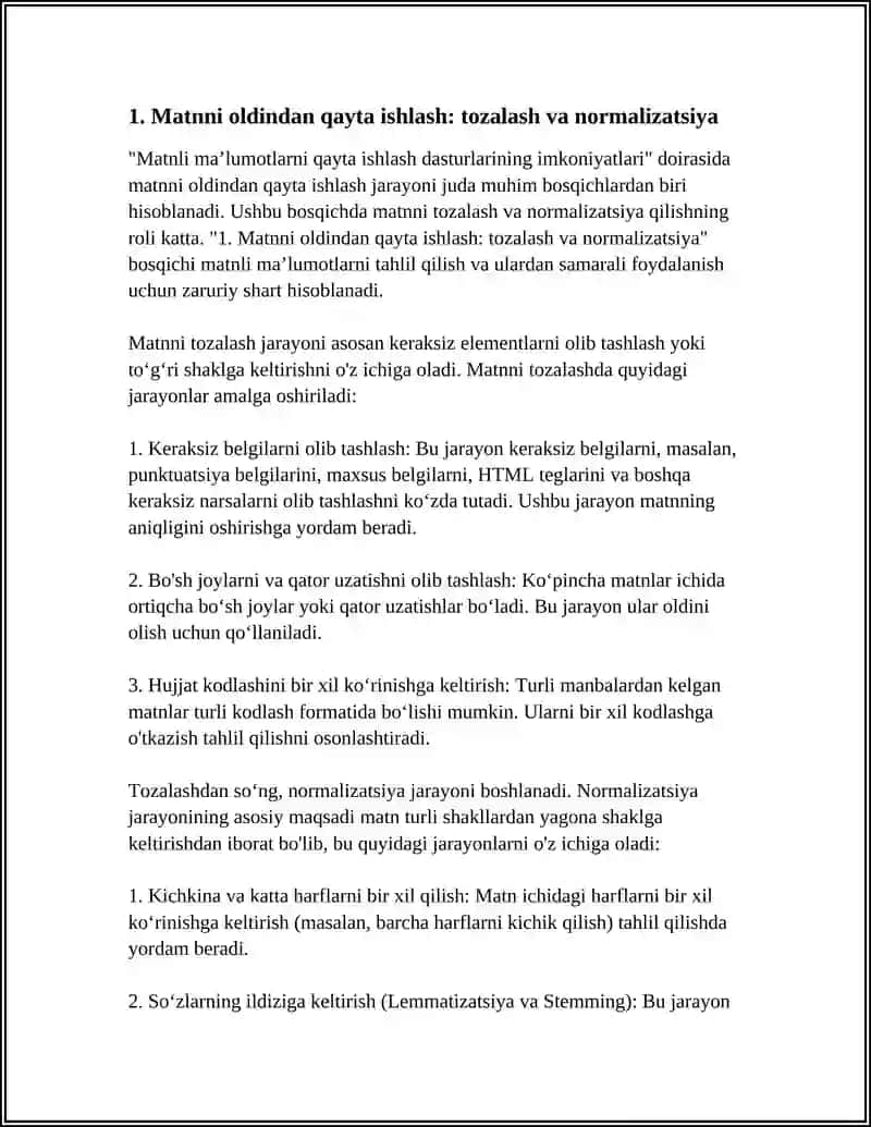 MATNLI MA’LUMOTLARNI QAYTA ISHLASH DASTURLARINING IMKONIYATLARI 3