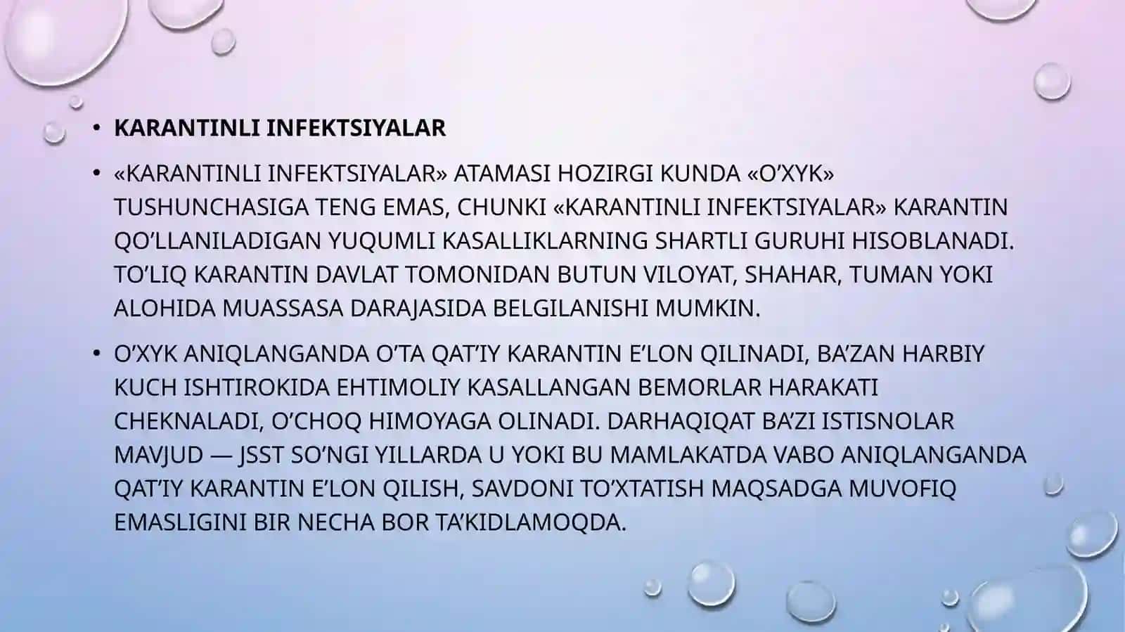 Karantinli infektsiyalar 3