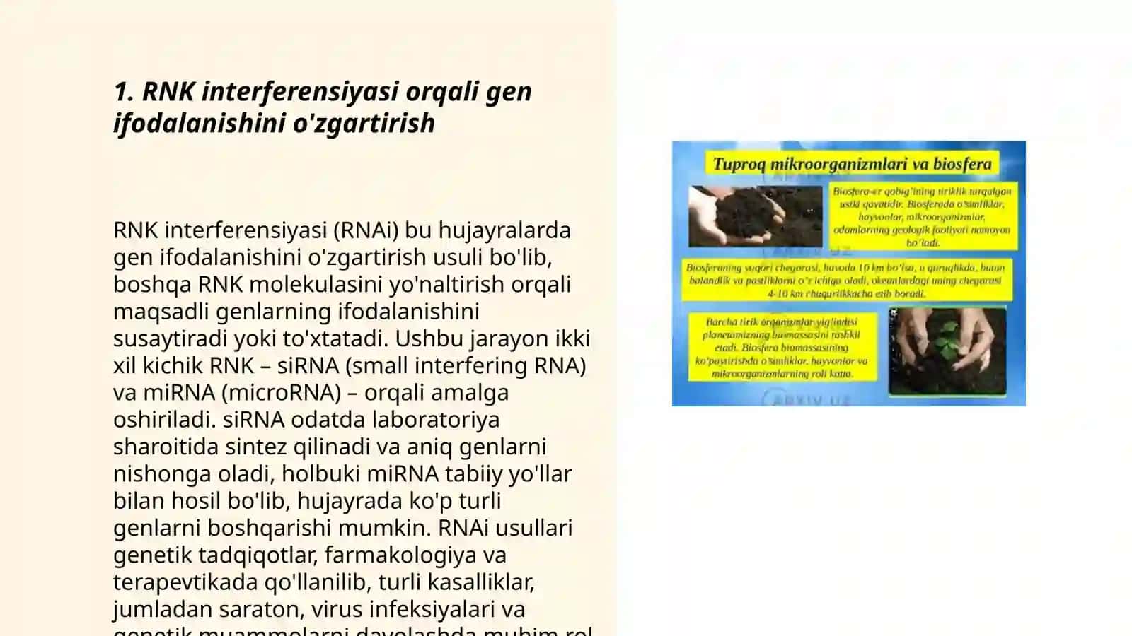 Mikroorganizmlarning gen muhandisligida qo'llanilishi va ushbu yo'nalishda erishilgan yutuqlar 3