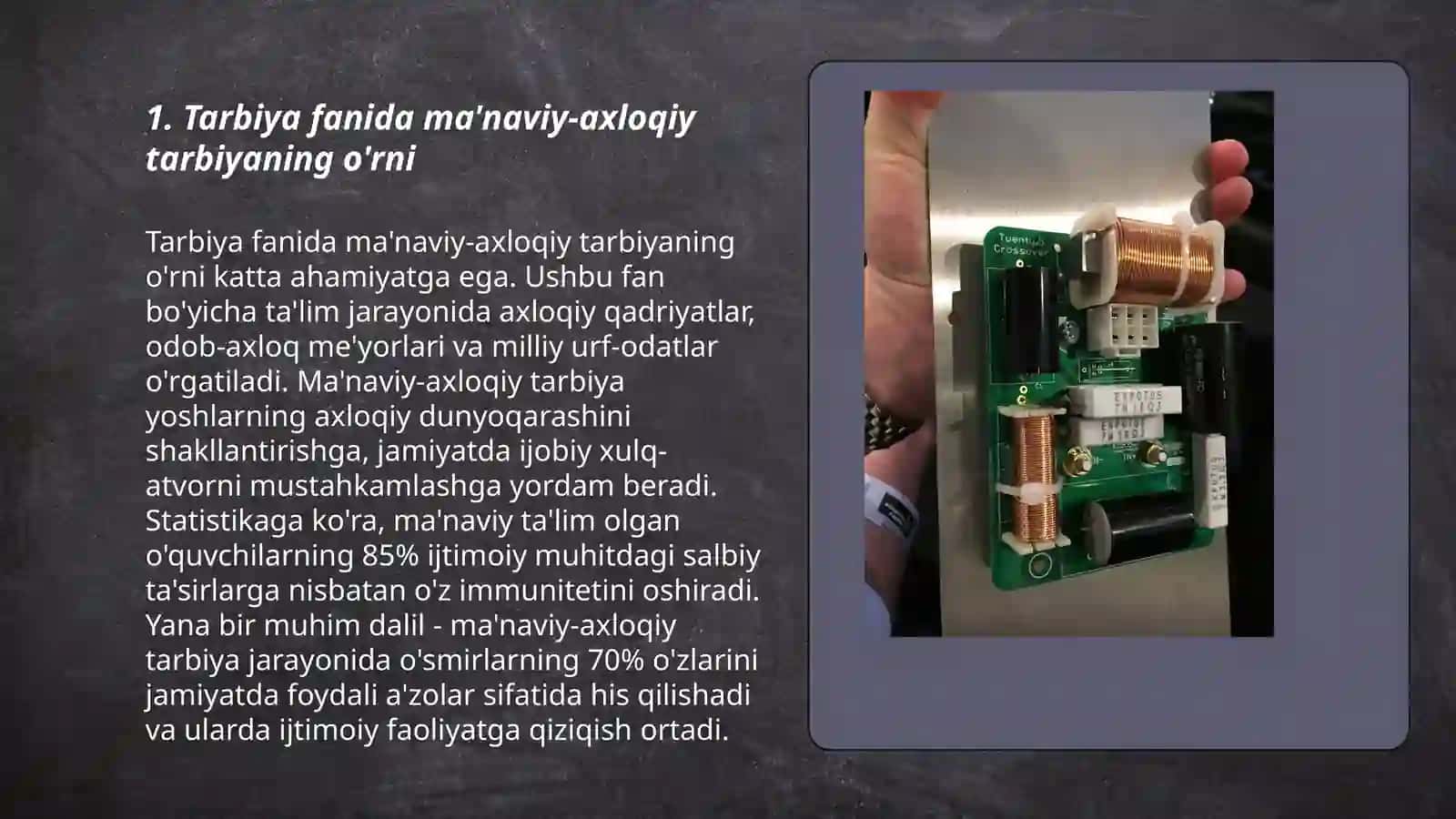 Tarbiya fanini o'qitishda ma'naviy axloqiy tarbiyaga doir vaziyatli topshiriqlarni yaratish metodikasi 3
