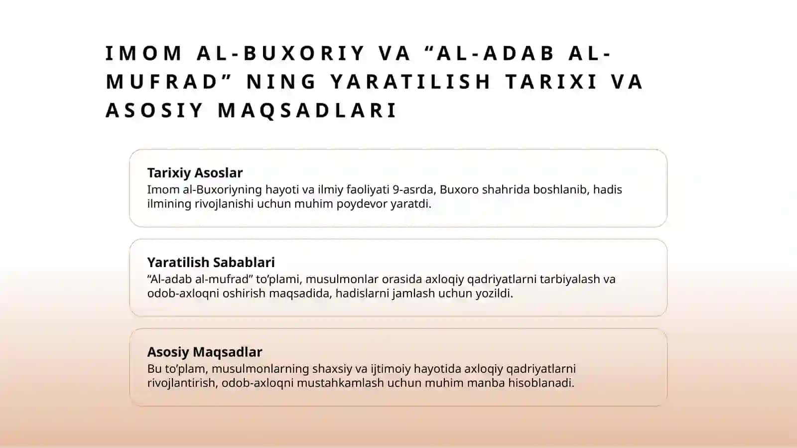 Al-adab al-mufrad 3
