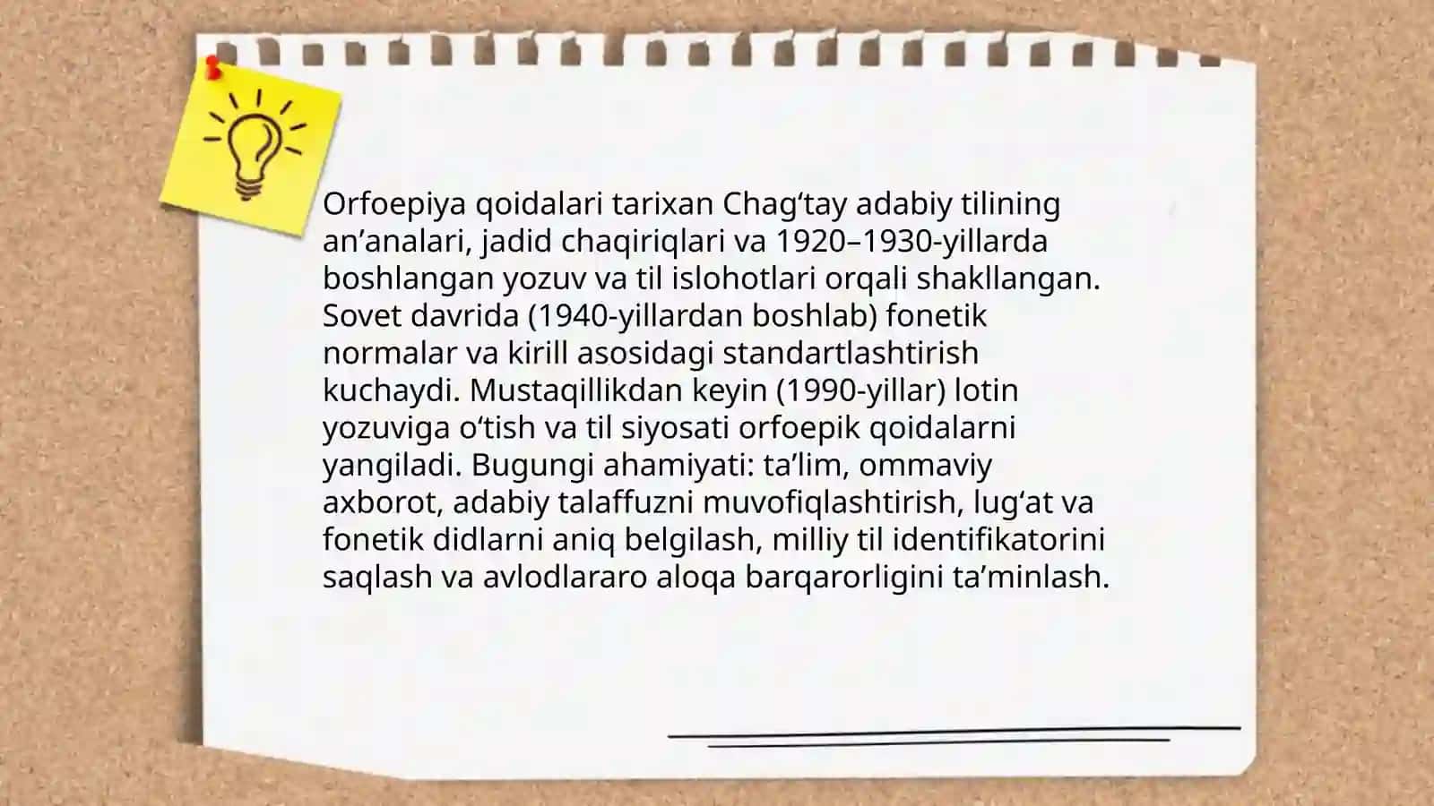Orfoepiya qoidalari va adabiy talaffuzning bugungi holati 3
