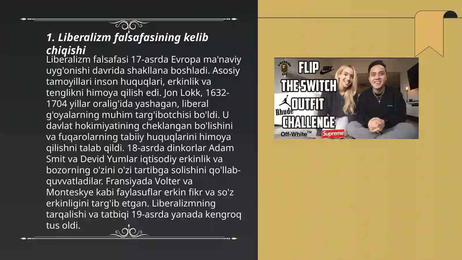 Liberalizm falsafasi va amaliyoti hamda hayrliyali yondashuvlarning paydo bo‘lishi 3