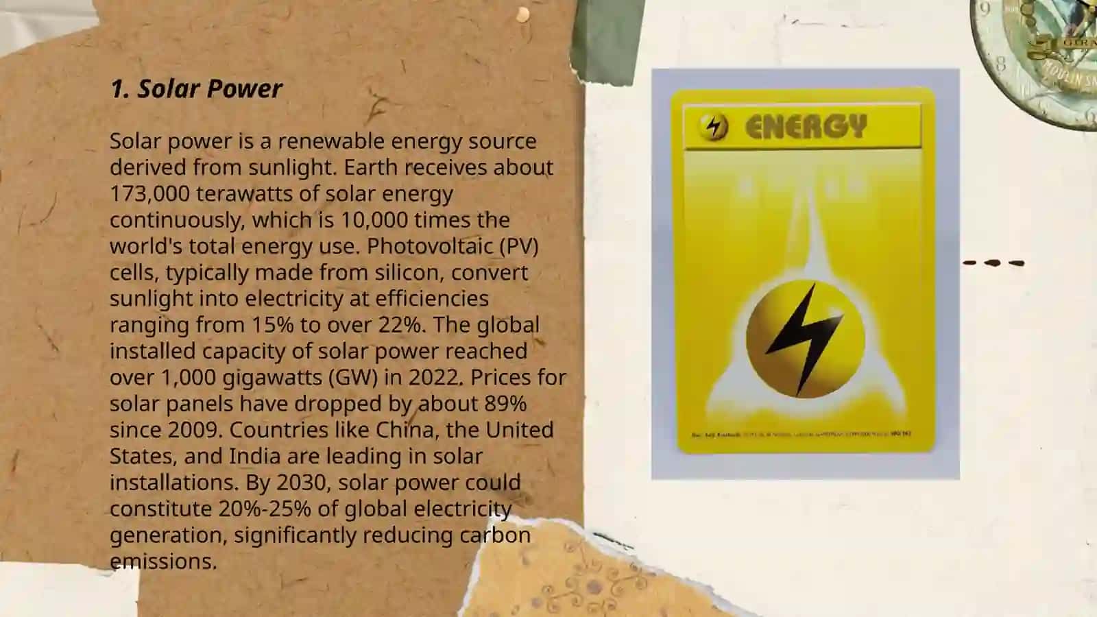 Sources of energy: Green energy. Saving energy 3