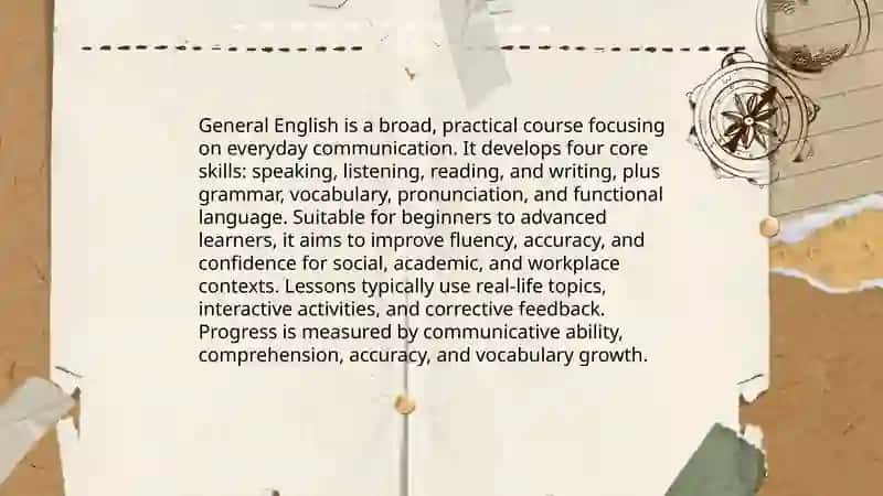 General English haqida ma'lumotlar inglizchada 3