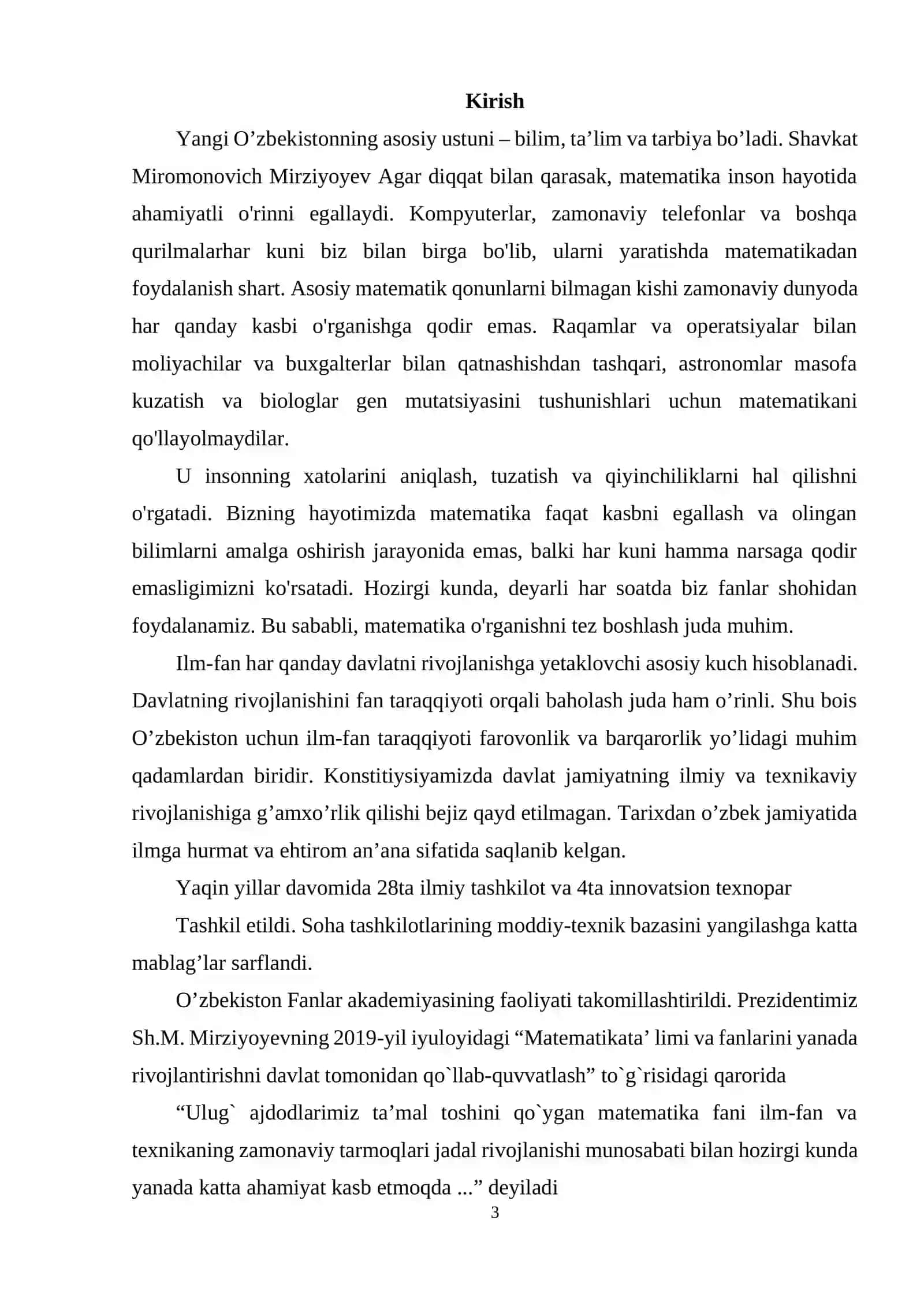 Teylor Makloren qatorlari 3
