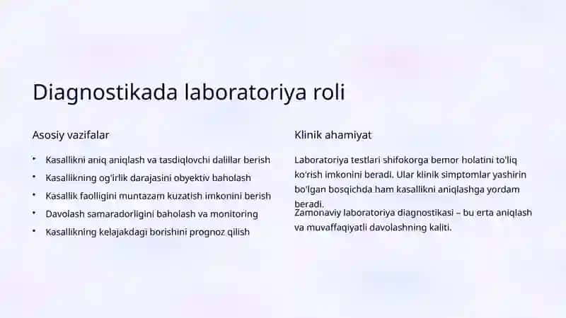 Autoimmun kasalliklarda laborator ko'rsatkichlar 3