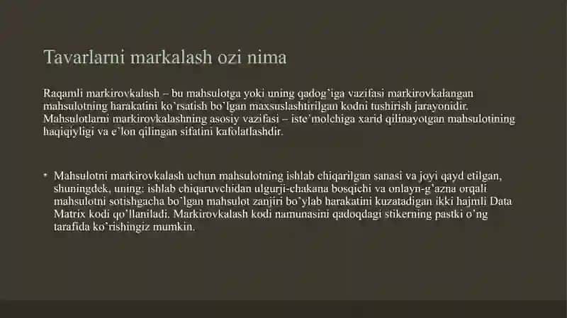 Tovarlarni majburiy markalash tartibi 3