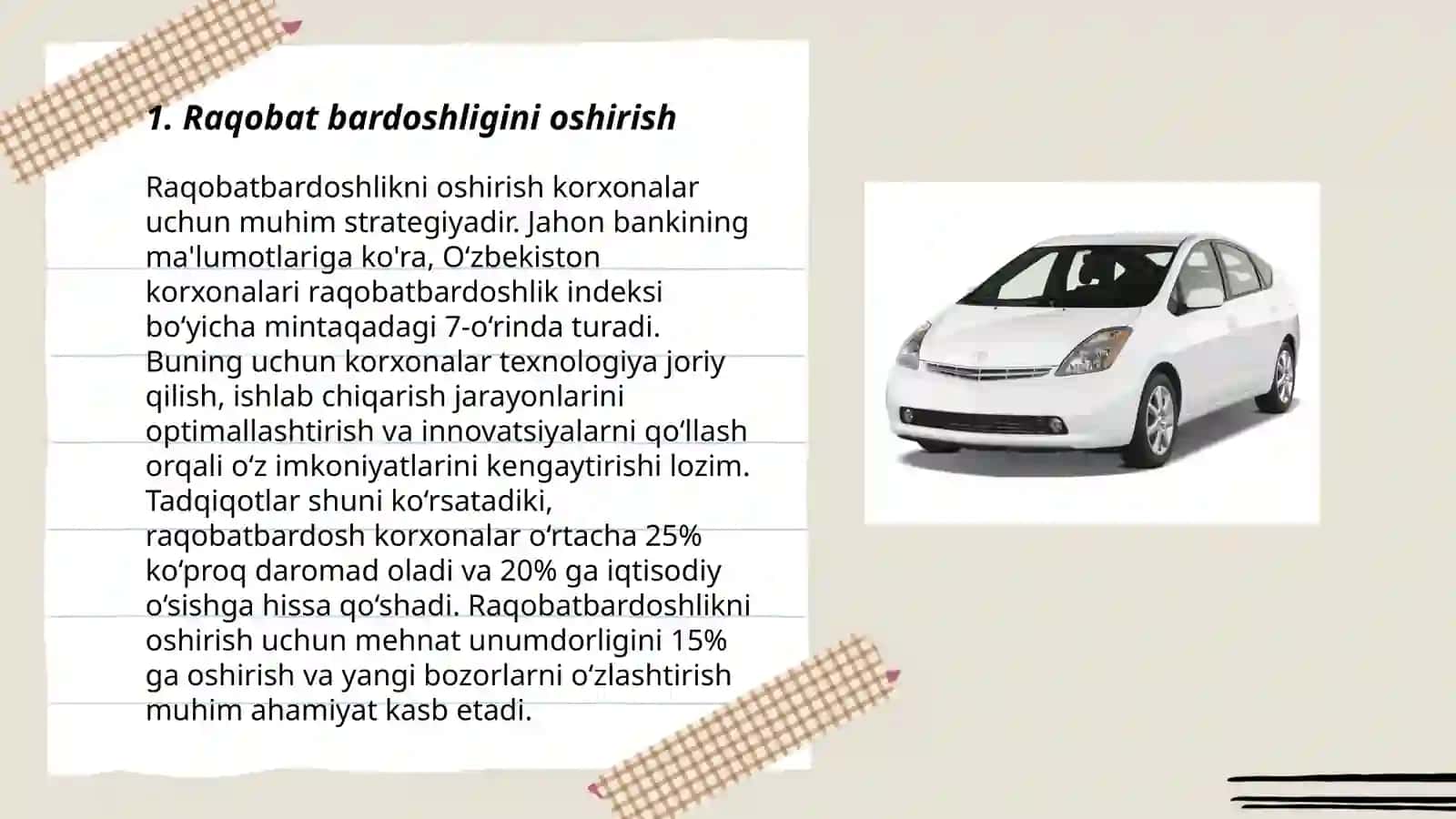 Ikki davrli raqobat modelida soliq budjet siyosati 3