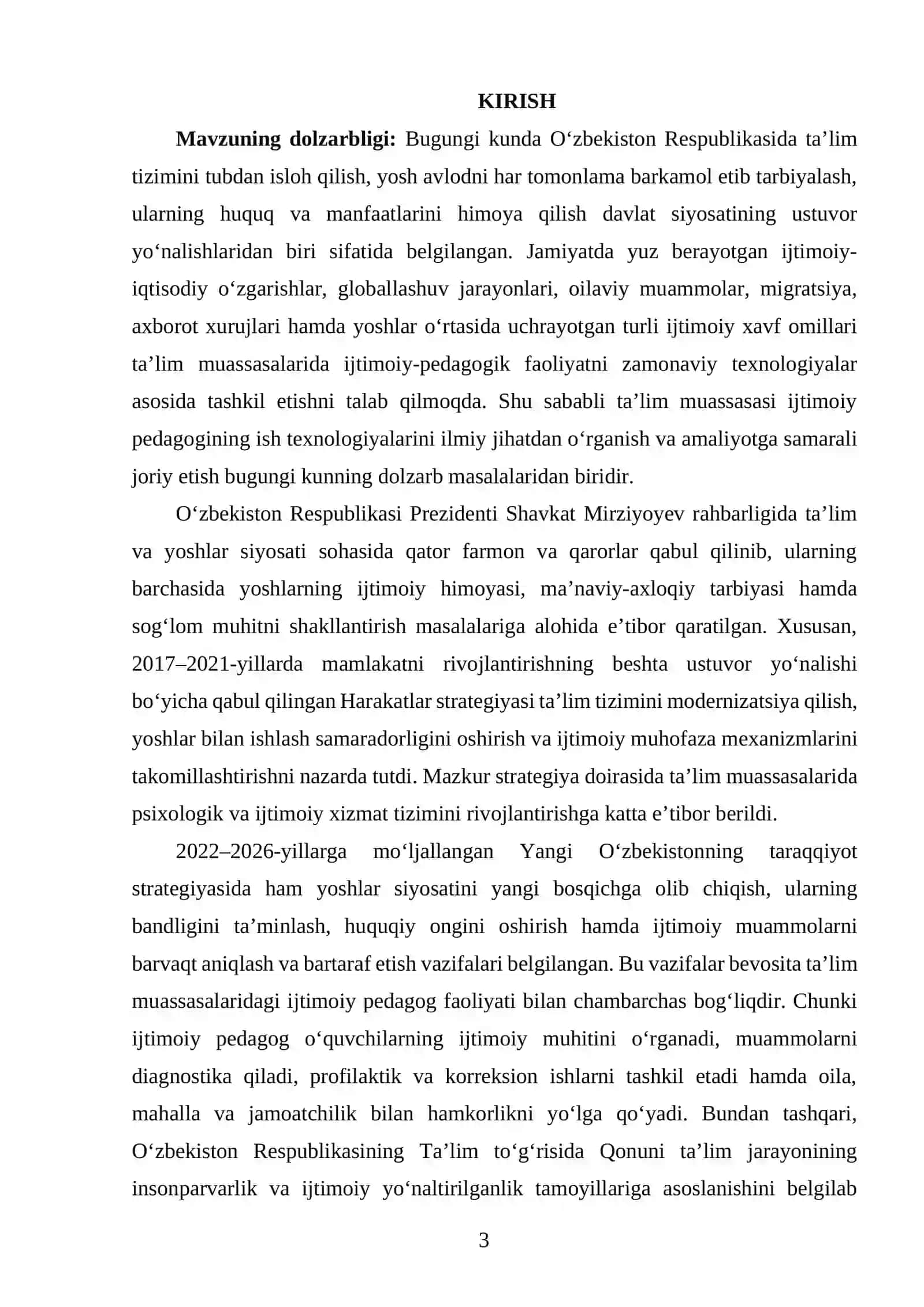 Ta'lim muassasasi ijtimoiy pedagogining ish texnologiyalari 3