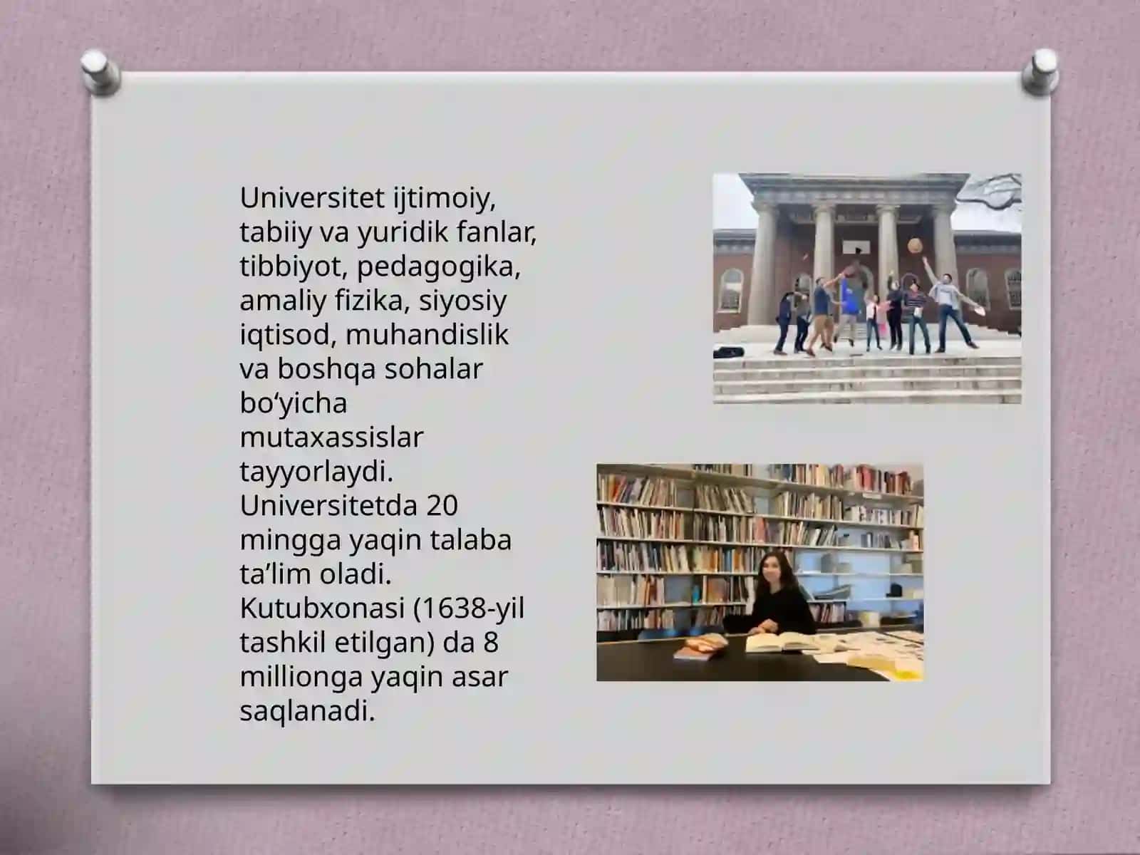 Garvard universitetida sotsiologiya fanining rivojlanishi 3