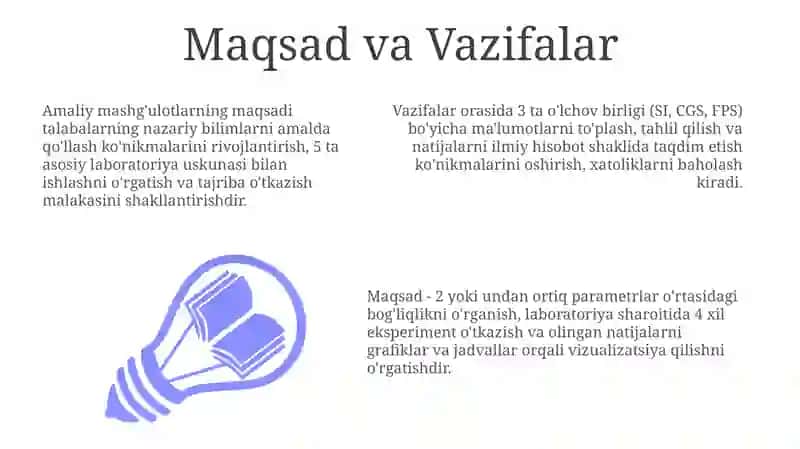 Laboratoriya amaliy mashg'ulotlarini tashkilotish va otkazish metodikasi 3