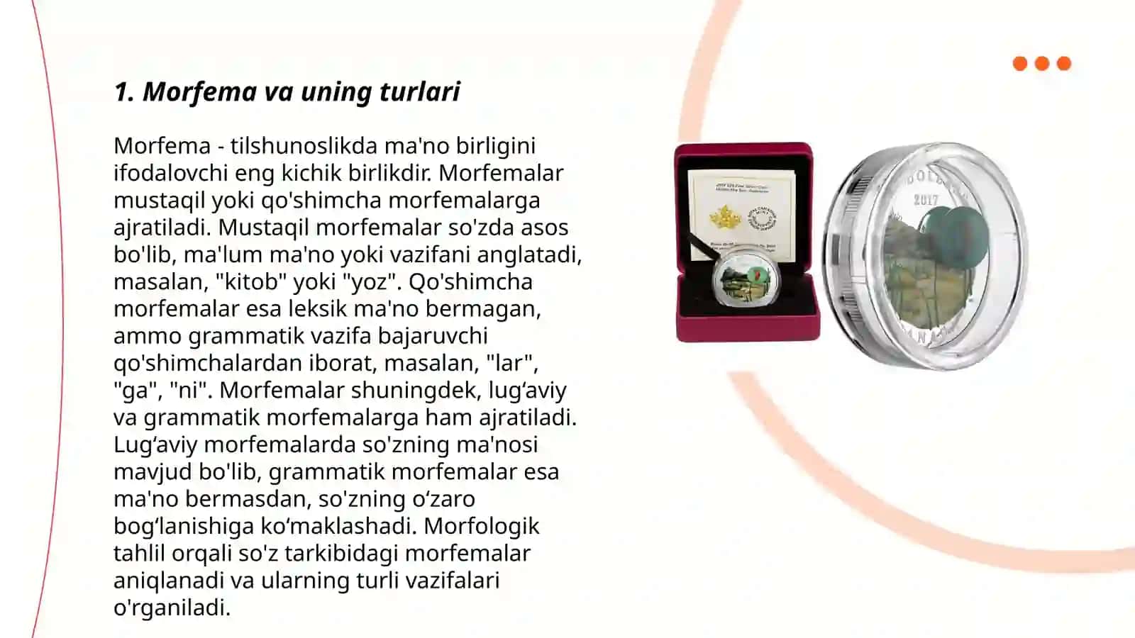 Morfema va uning turlari 3