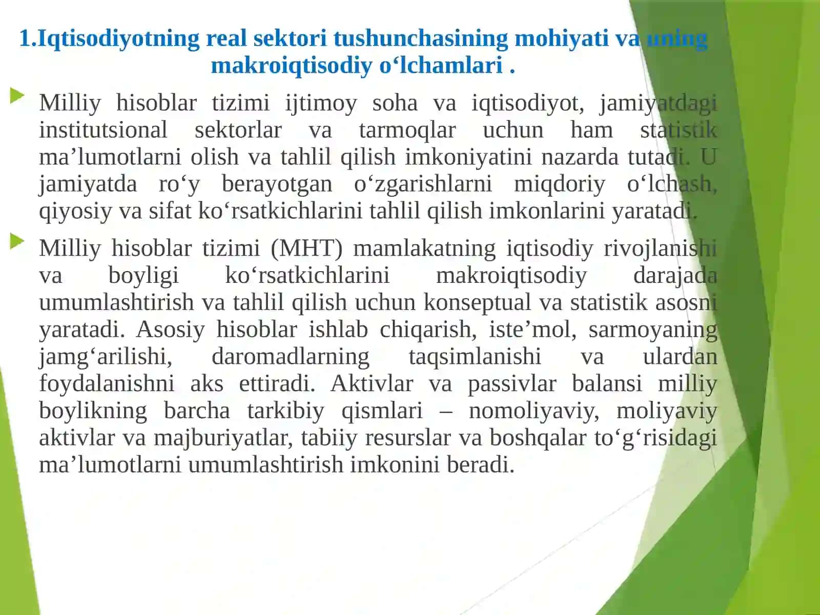 DINAMIK MAKROIQTISODIY TAHLILDA REAL SEKTOR 3