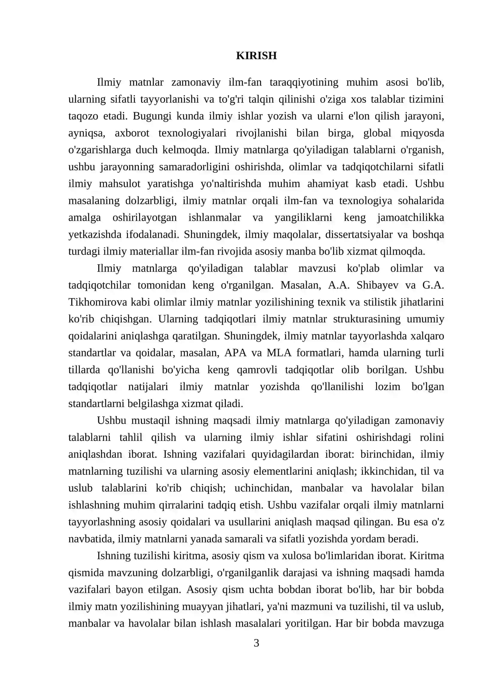 NODIRNING DINSHUNOSLIK FANIDAN TAYYORLAGAN MUSTAQIL ISHI 3