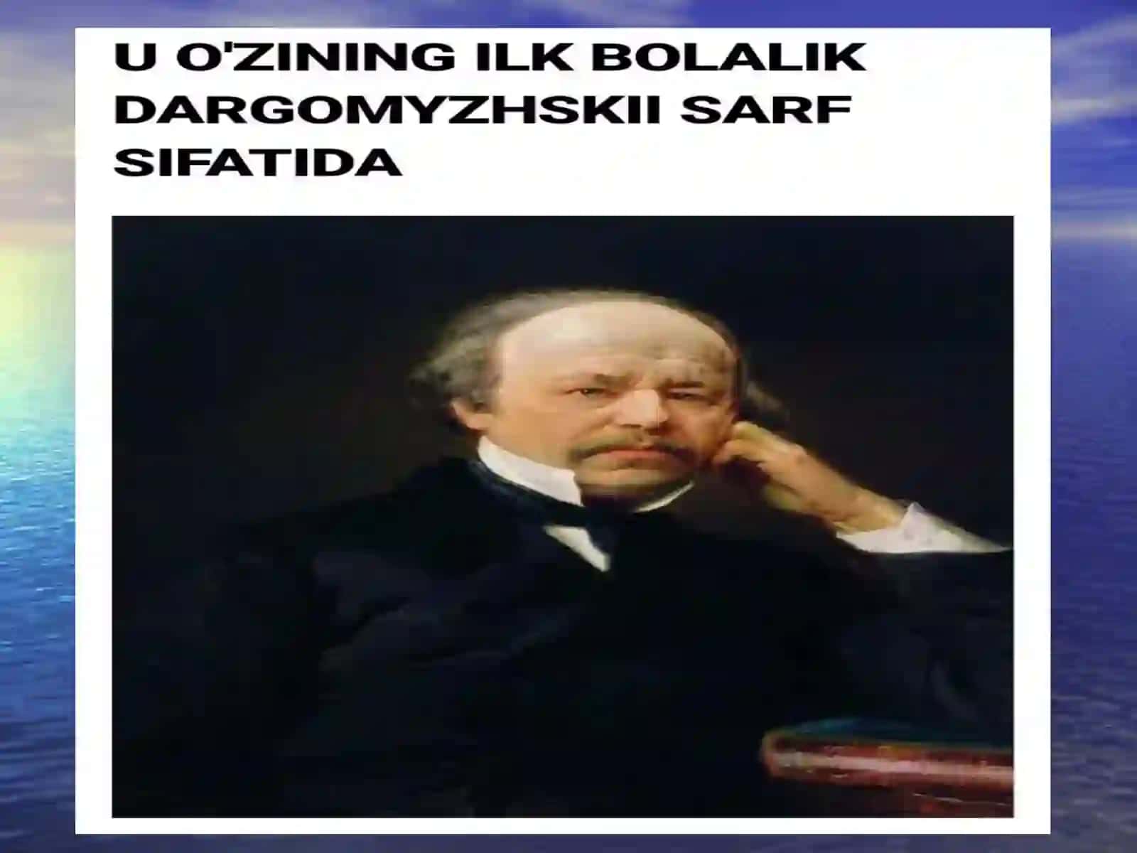 Rus bastakori Aleksandr Sergeevich Dargomijjskiy 3