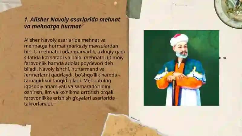 Alisher Navoiy asarlaridagi Iqtisodiy fikrlar 3
