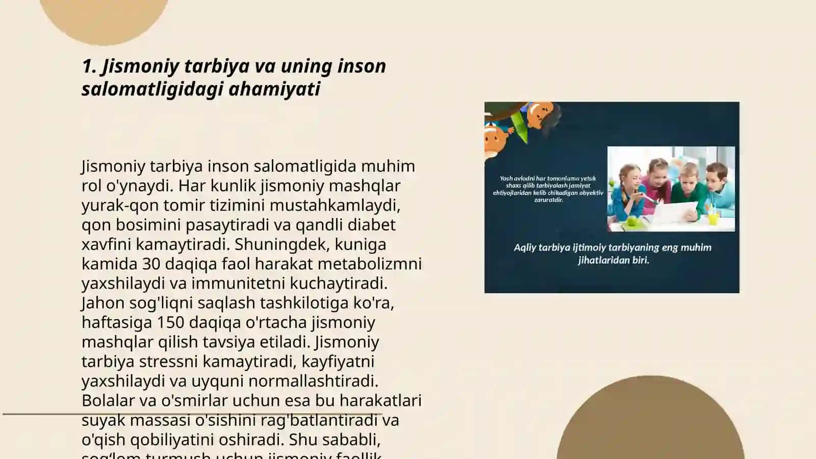Jismoniy va estetik tarbiya 3