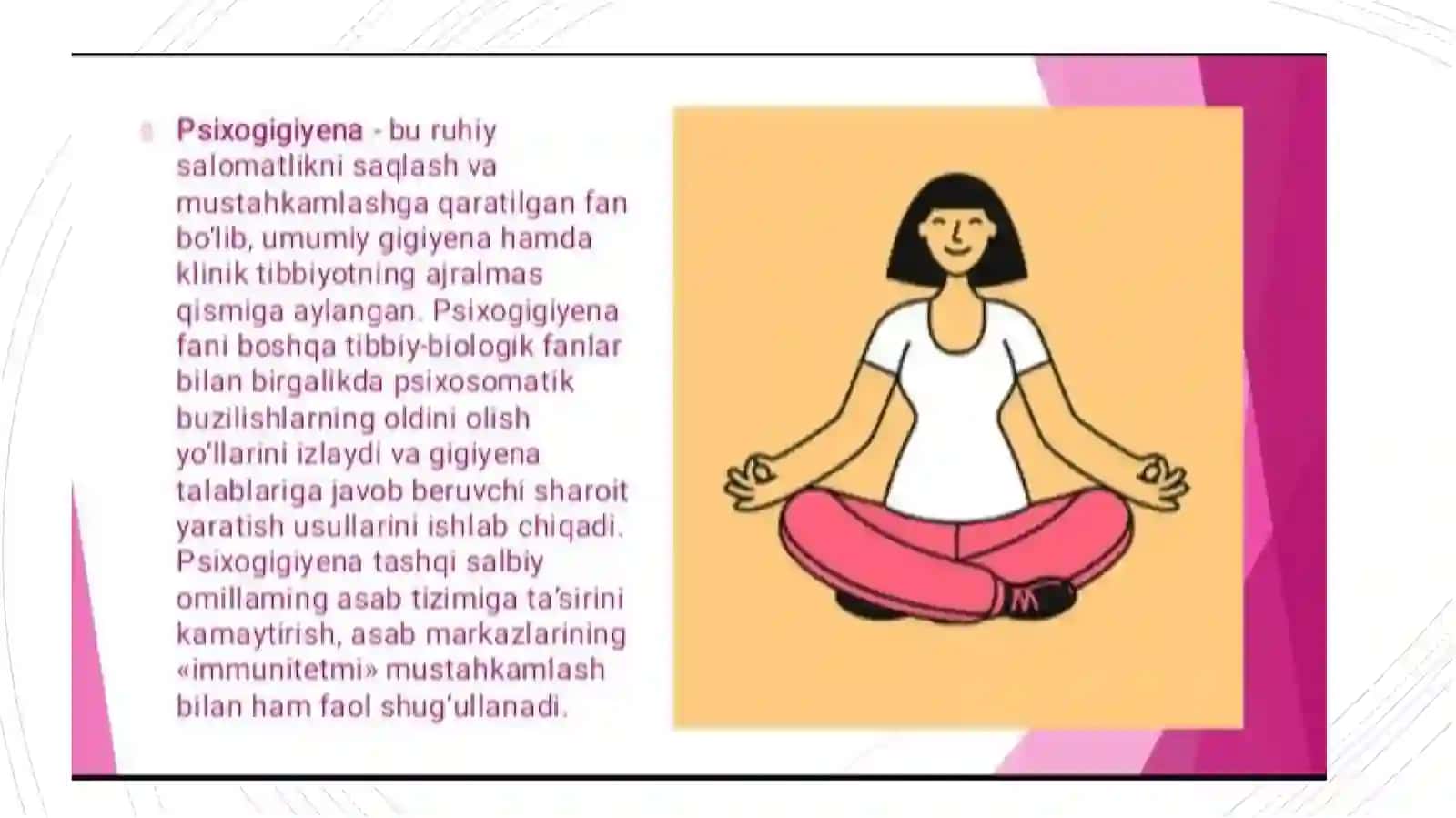Psixogigiyena haqida tushuncha 3