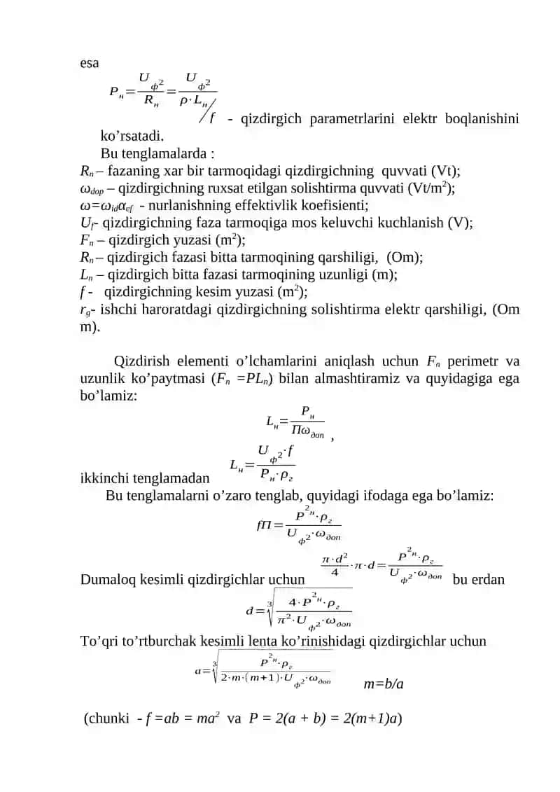 Qarshilik shaxta pechi tuzilishini o’rganish 3
