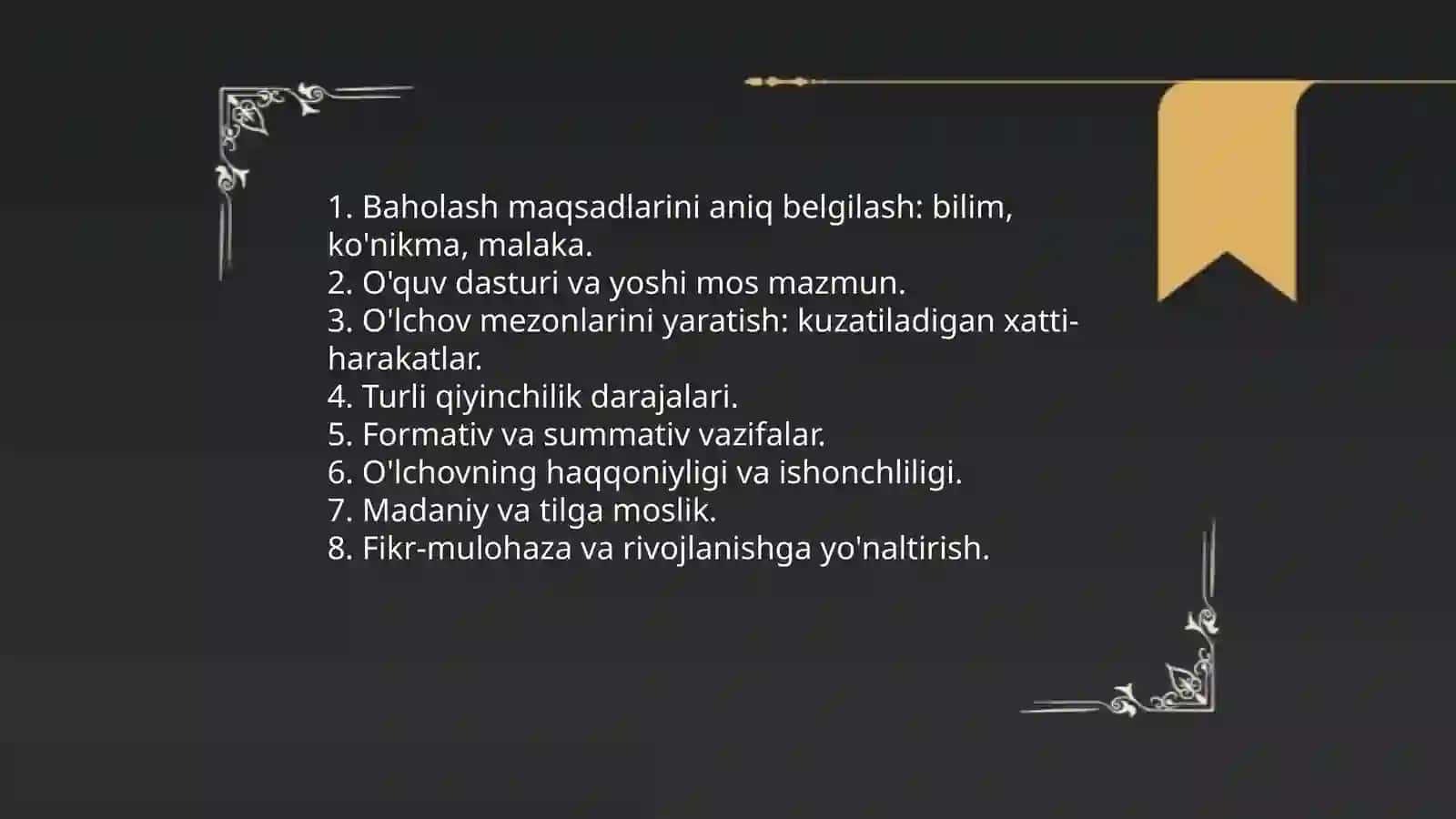 Boshlangʻich sinf o'quvchilarining bilim kònikma va malakalarini tekshirish uchun materiallar tayyorlash 3