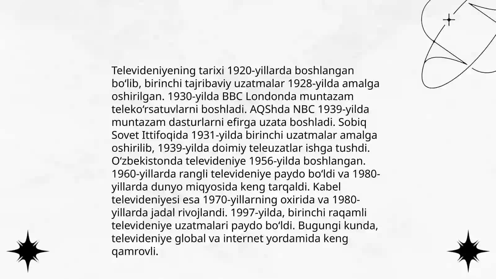 Televideniye ko‘ngilochar sanoat sifatida 3