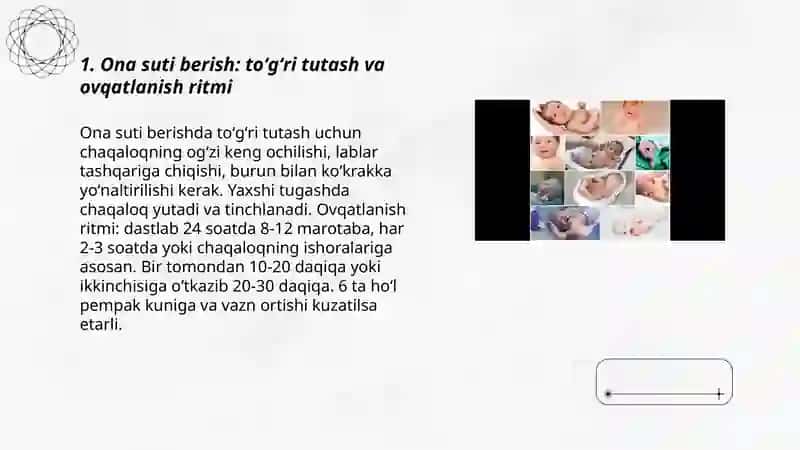 Uyda yangi tug'ilgan chaqaloqni parvarish gilish 3