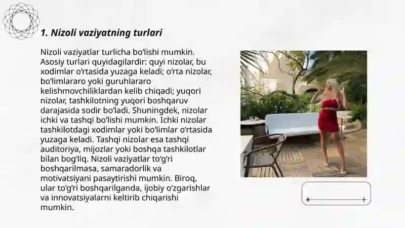 Nizoli vaziyatni boshqarish va uning usullari 3