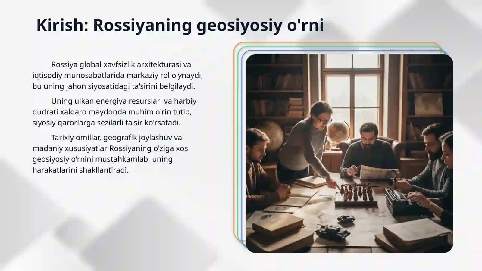 Jahon siyosatida Rossiyaning roli 3
