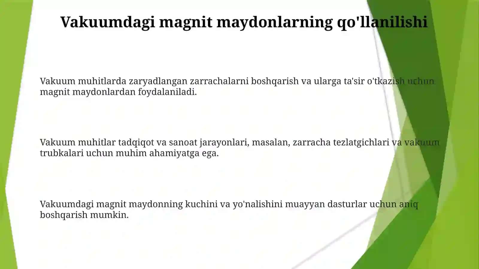 Vakumdagimagnitmaydon 3