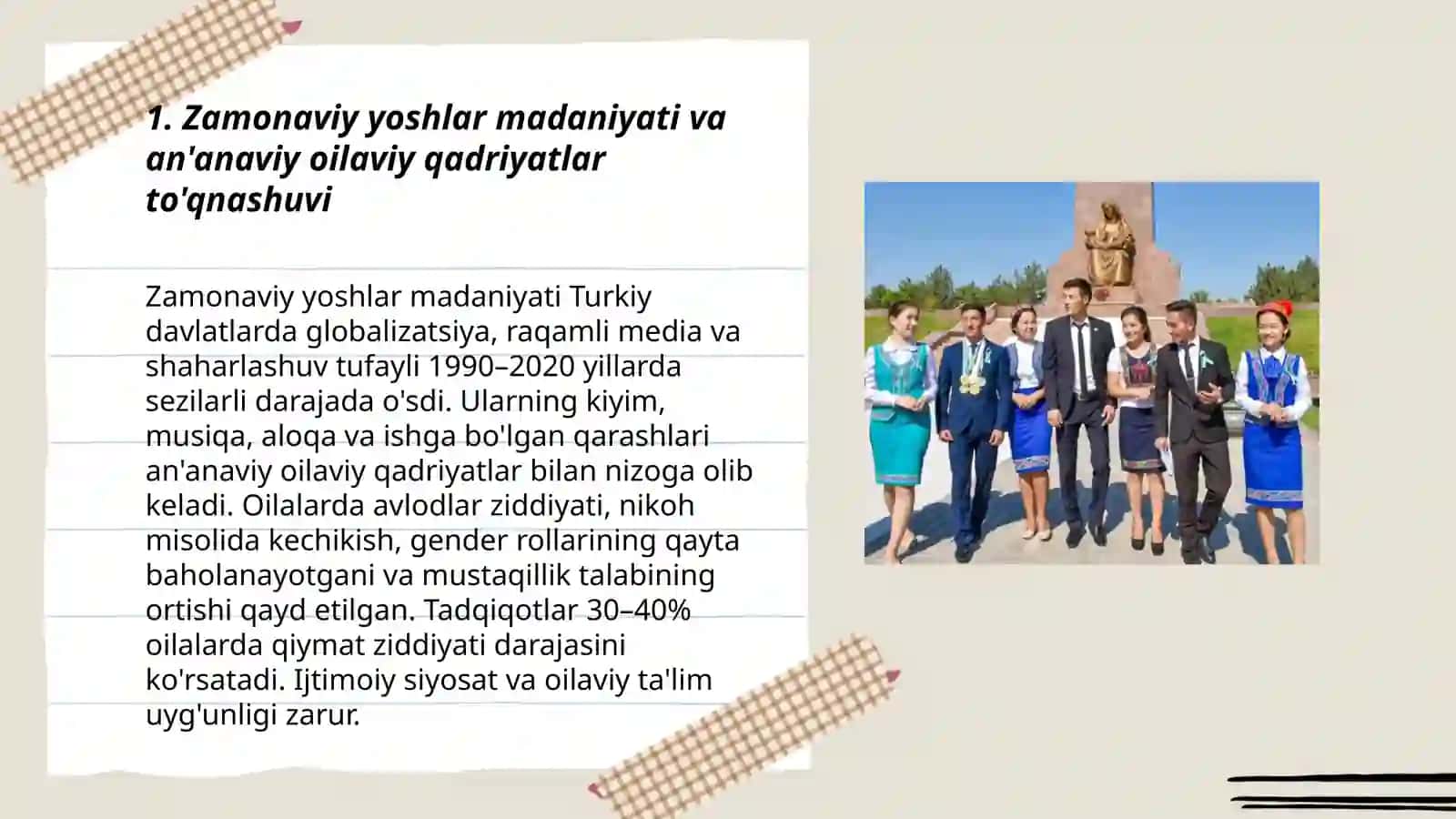 Yoshlar madaniyati va uning oilaviy munosabatlarga ta'siri(Turkiy davlatlar kontekstida) 3
