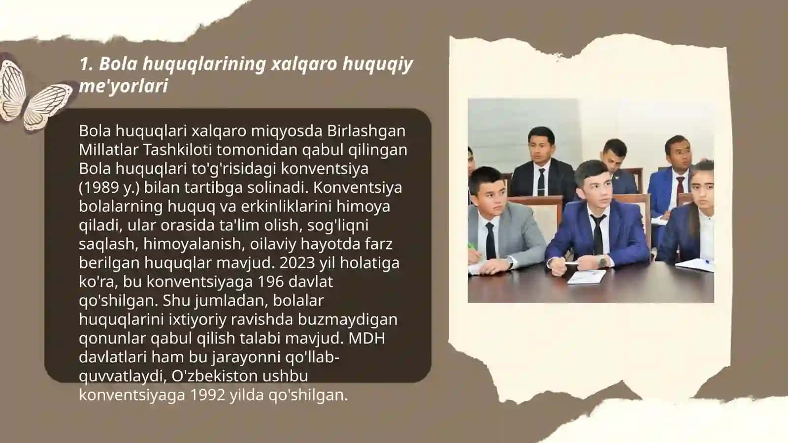 Bola huquqlarining xalqaro huquqiy me'yorlari 3