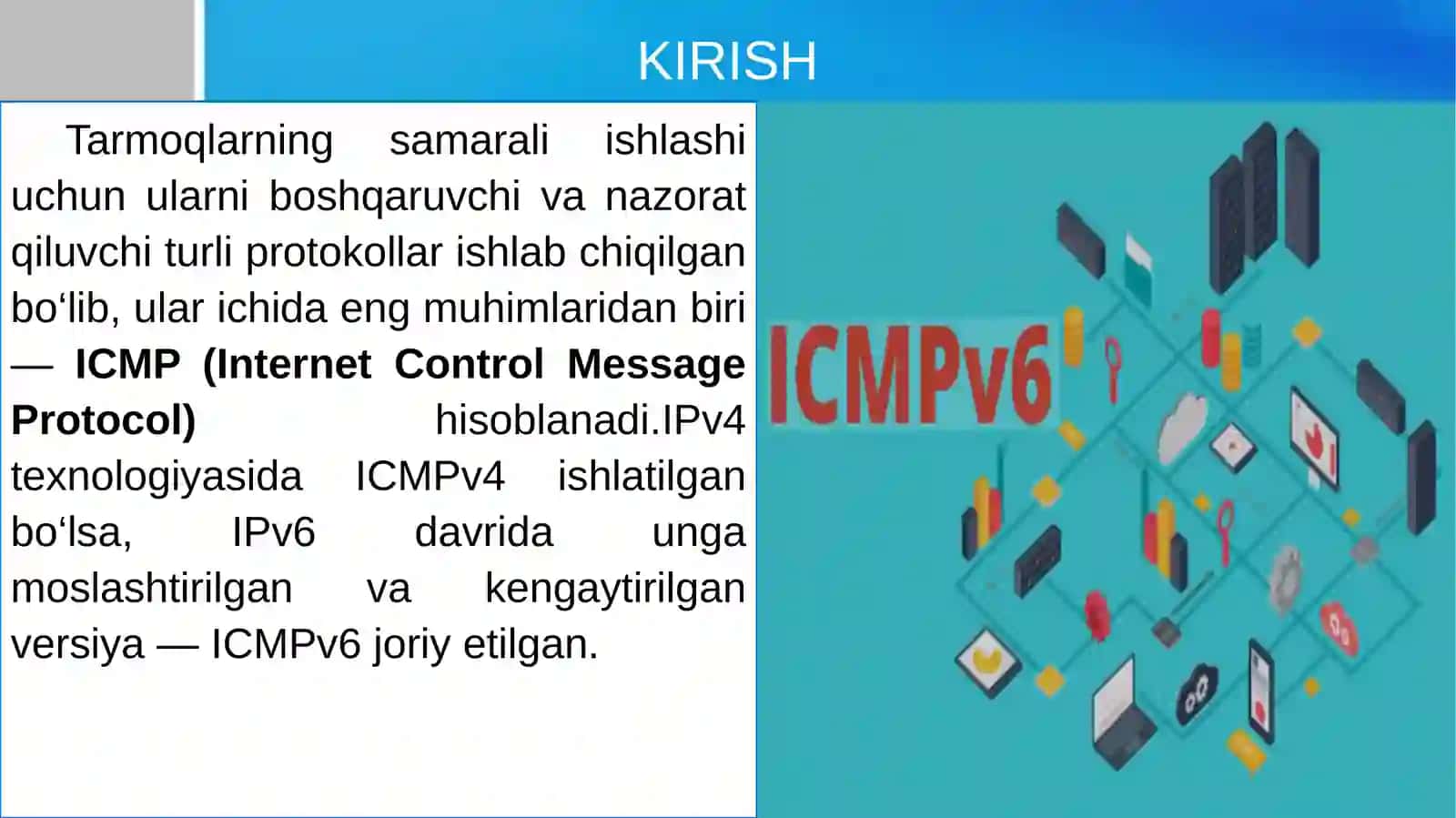 ICMPv6 protokoli 3