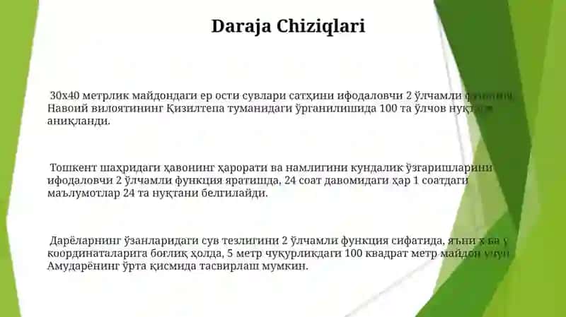 Ikki ozgaruvchanlik funksiya 3