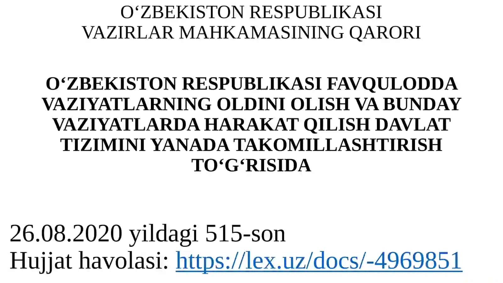 FAVQULOTDA VAZIYATLARDA DAVLAT VA XALQARO TASHKILOTLARINING YORDAMI 3