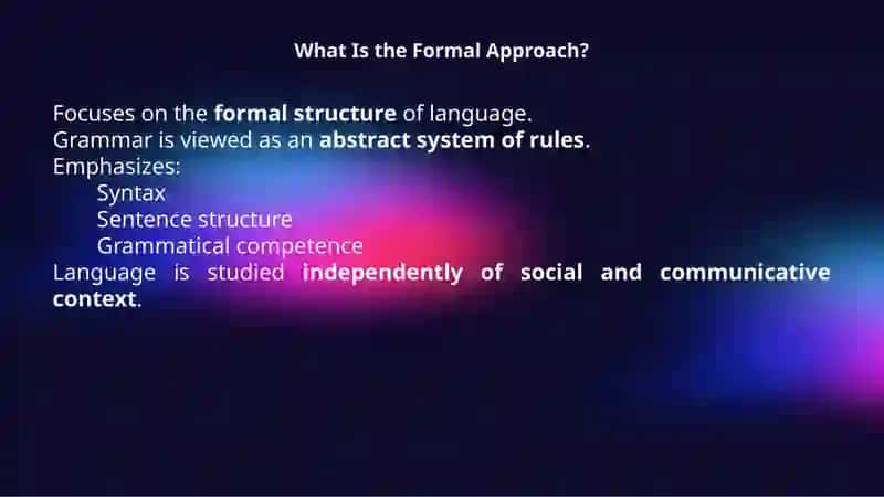 Formal and Functional Approaches in Modern Theoretical Grammar 3