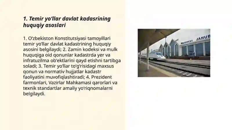 Temir yoʻllar davlat kadastri 3