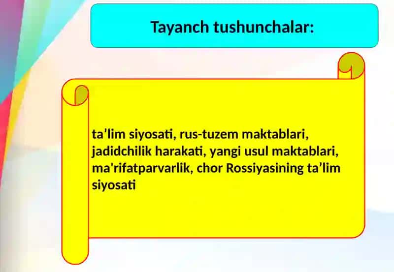 XIX ASRNING IKKINCHI YARMI VA XX ASRNING BOSHLARIDA MAKTAB VA PЕDAGOGIK G‘OYALAR 3