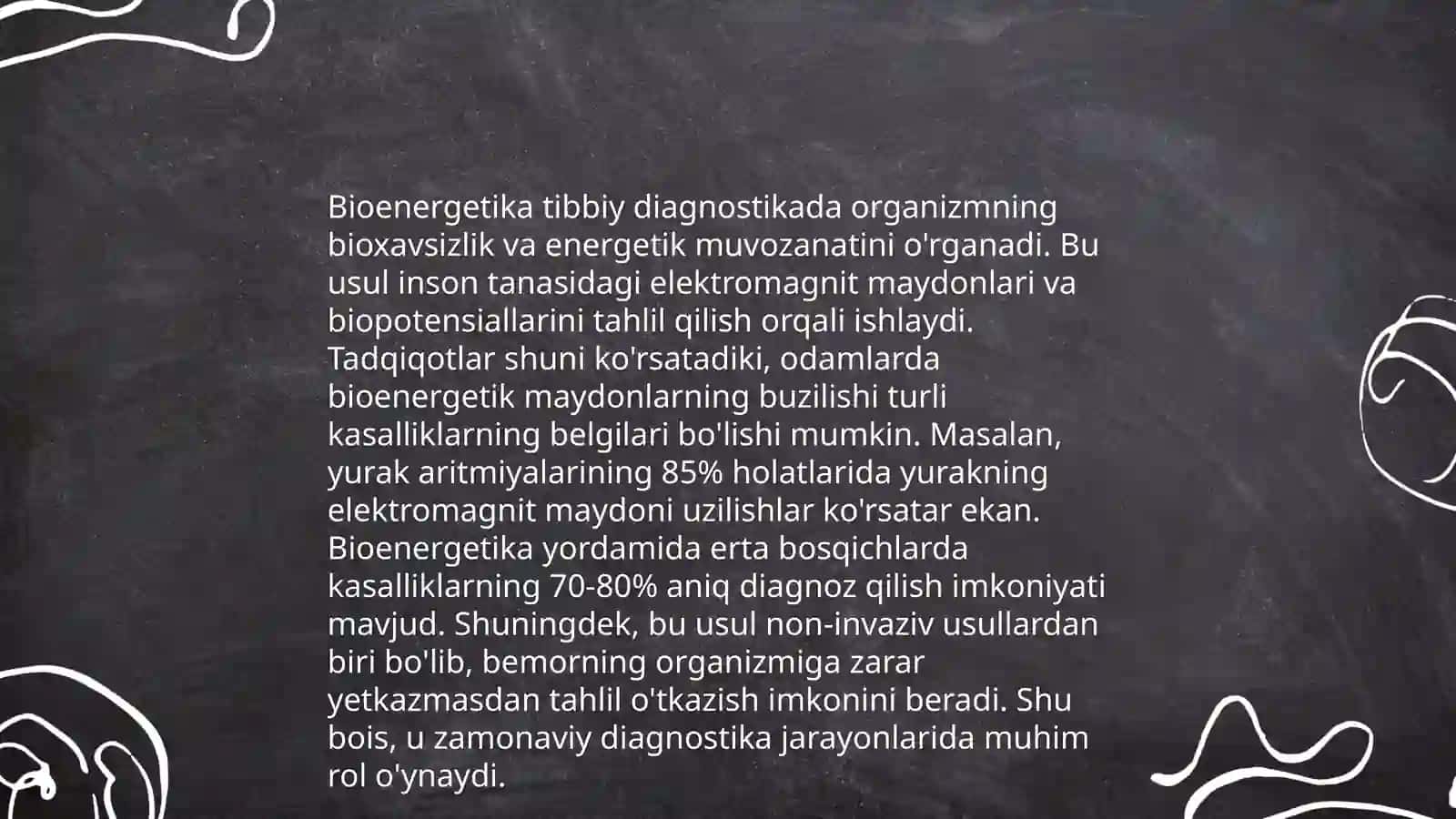 Bioenergetikaning tibbiy ahamiyati 3