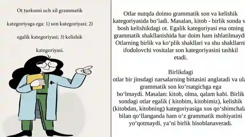 Otning grammatik kategoriyalari 3