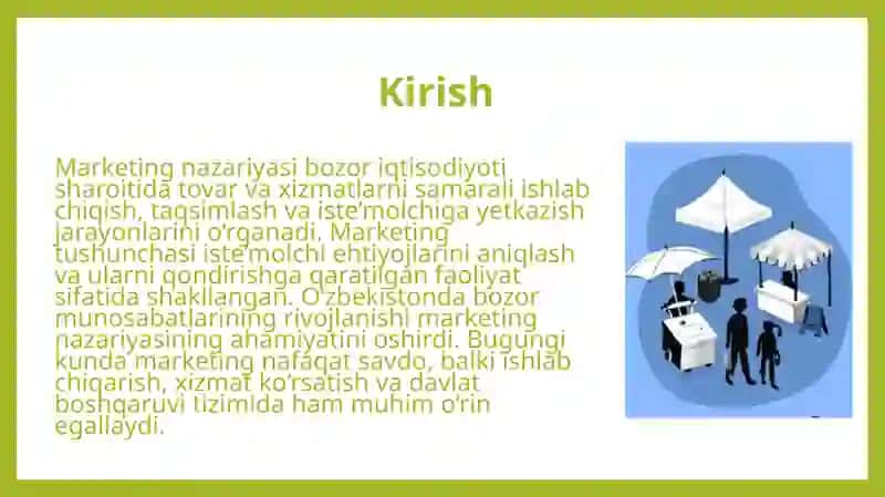 Marketing nazariyasi tushunchasi va uning evolutsiyasi 3