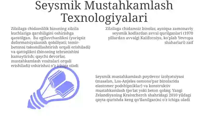 Seysmik Mustahkamlash Texnologiyalari 3