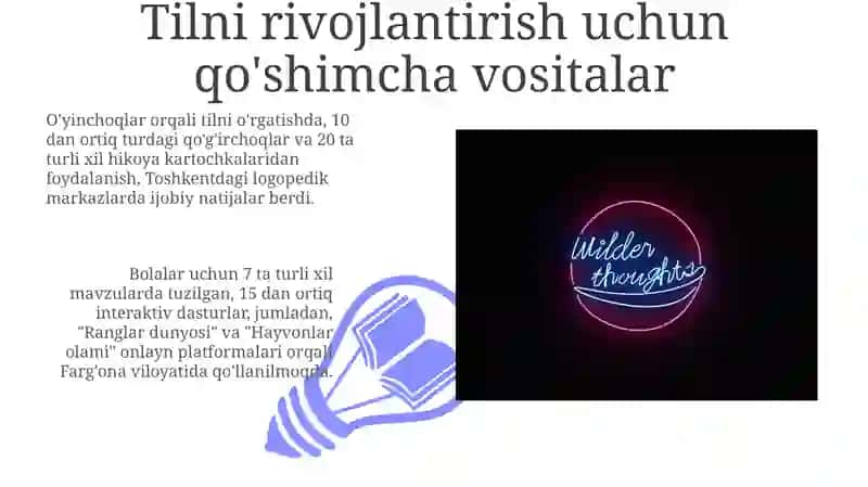 Tilni rivojlantirish uchun qo'shimcha vositalar 3