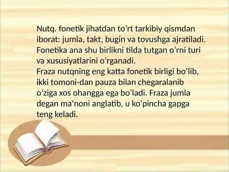 Nutqning fonetik bõlinishi 3