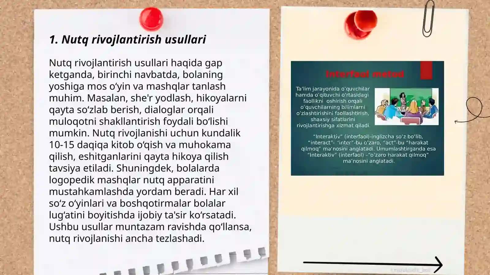 Nutq va muloqot, oʻqish va yozish malakalar (0-7 yoshgacha) 3