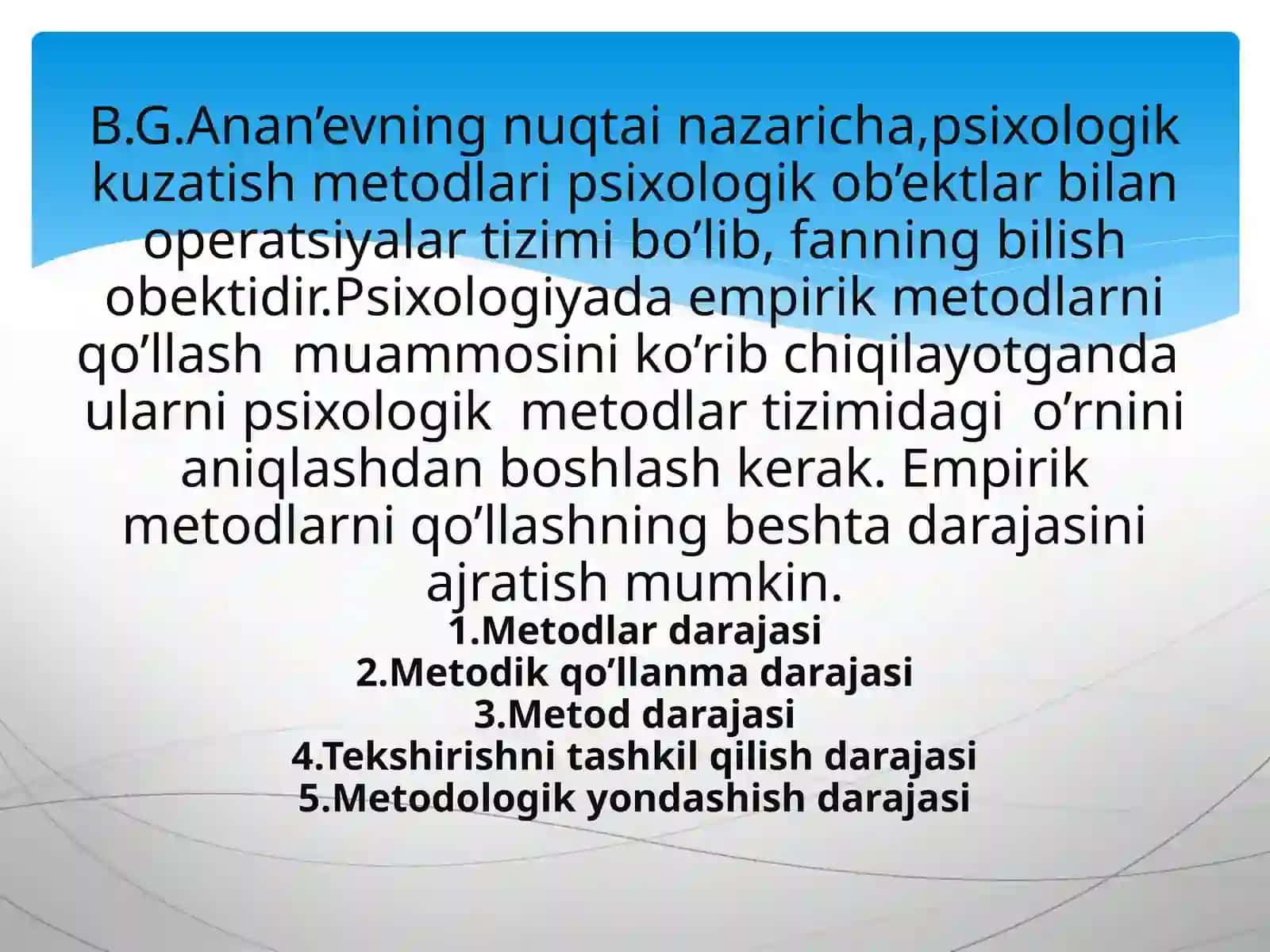 EKSPERIMENTAL PSIXOLOGIYA 3