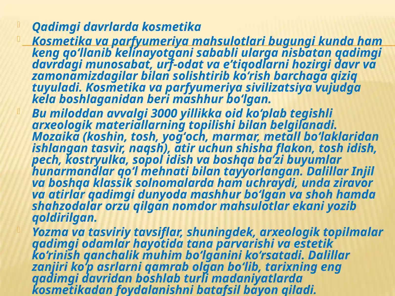 Qadimgi GRETSIYADA KASMETALOGIYA QO’’LLANISHI 3
