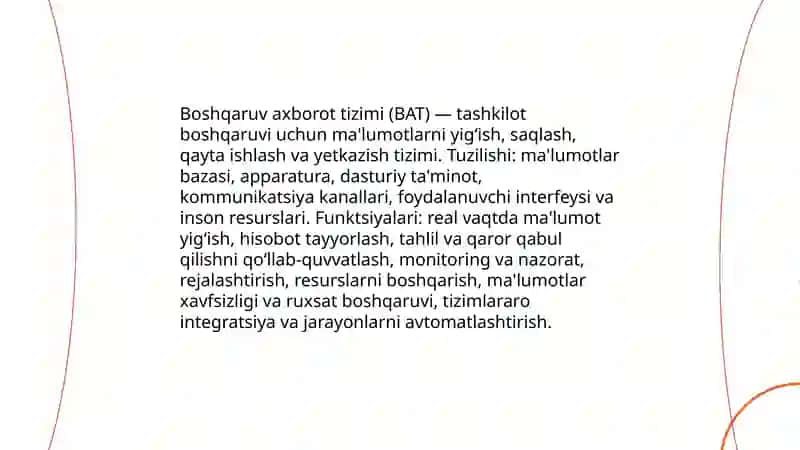 Boshqaruv tizimidagi axborot tehnalogiyalari 3