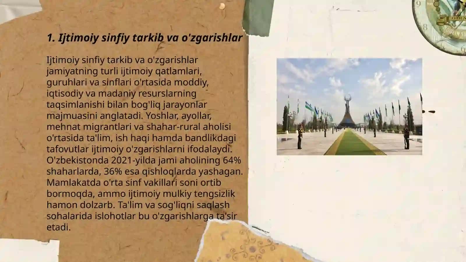 Mustaqillikka erishish arafasida O'zbekistondagi ijtimoiy - iqtisodiy jarayonlar 3